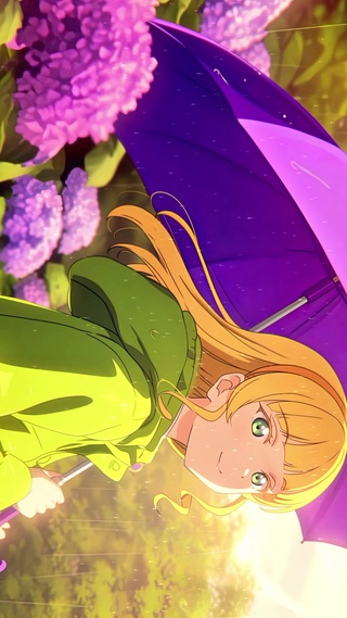 雨中女孩