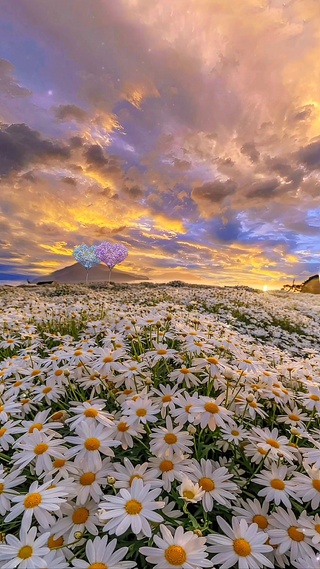 小雏菊花海