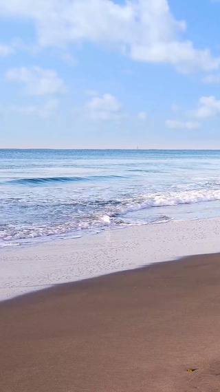 唯美海滩海浪