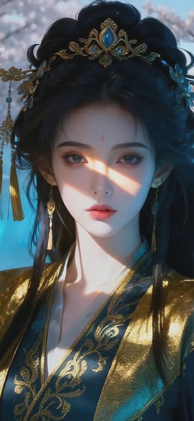 古典清冷气质美女