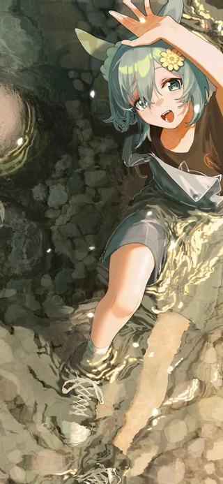 小溪女孩