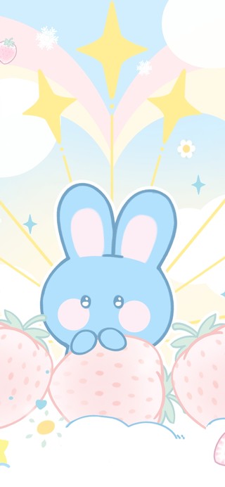 蓝色兔子