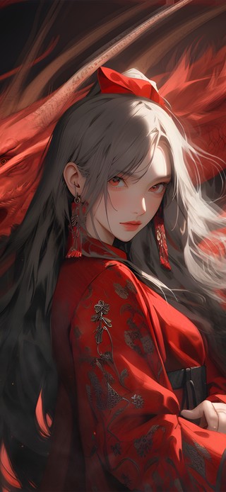 4k 赤焰龙女	