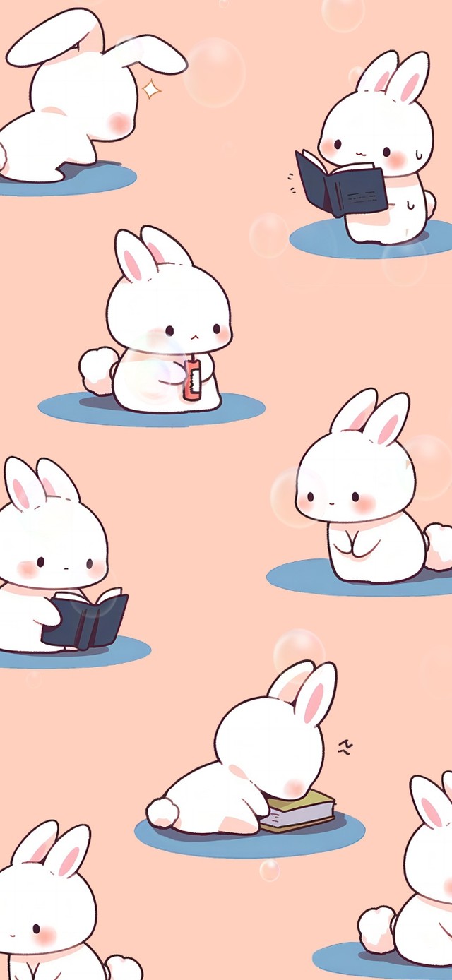 兔子爱读书（女版）