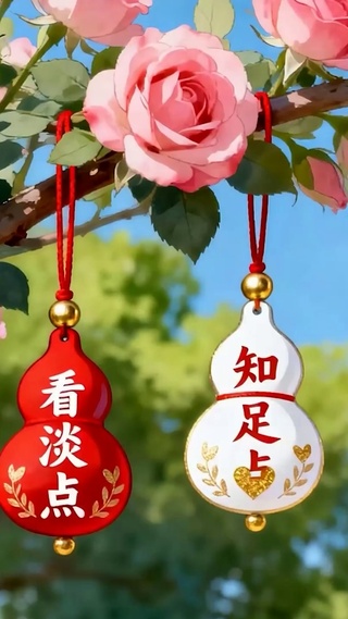 看淡知足心宽简单开心