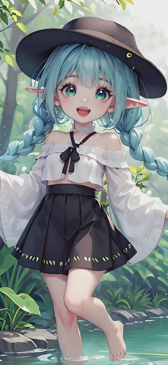 童话森林里的小精灵