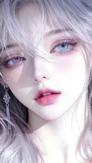 异瞳美女