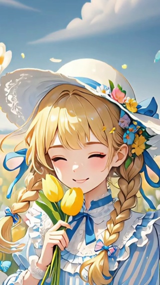 郁金香女孩