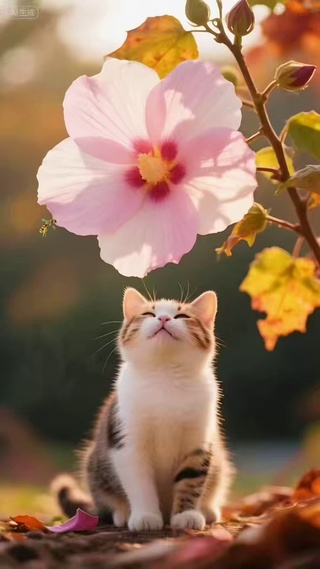 花中小猫