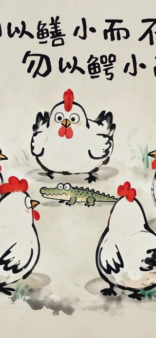 勿以鳄小而围之
