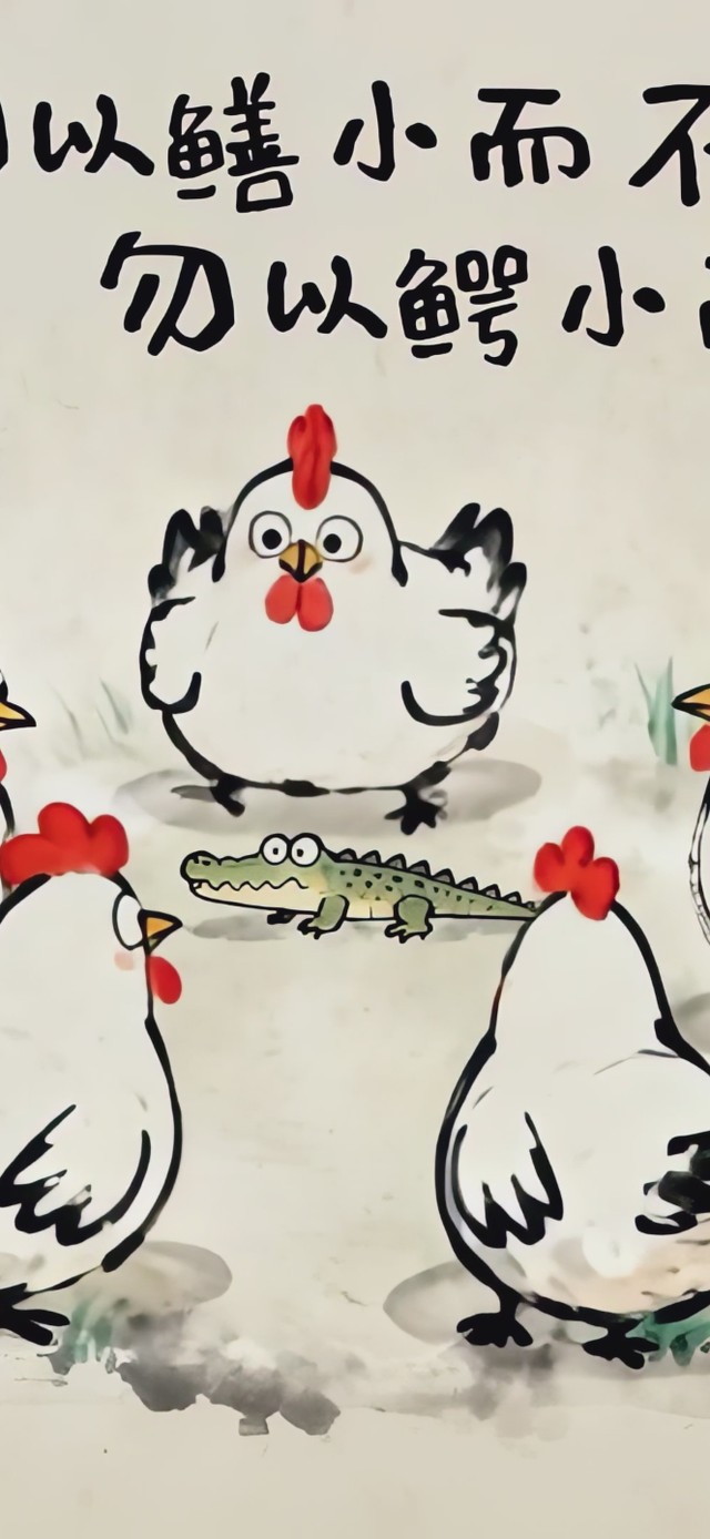 勿以鳄小而围之