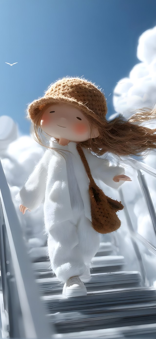 夏日 晴空  白色之梦