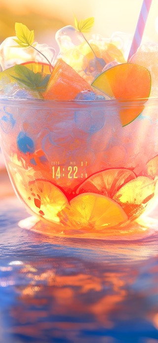 夏日冰爽水果杯