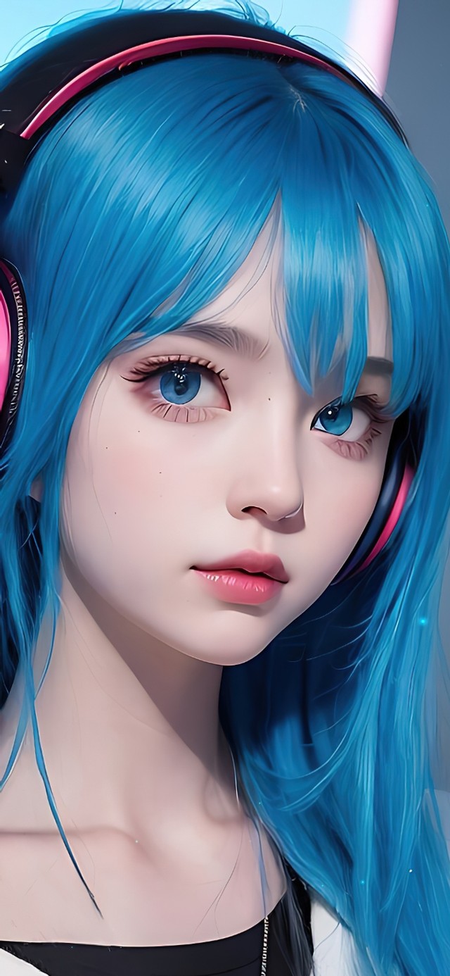 4K清纯高冷电竞女孩