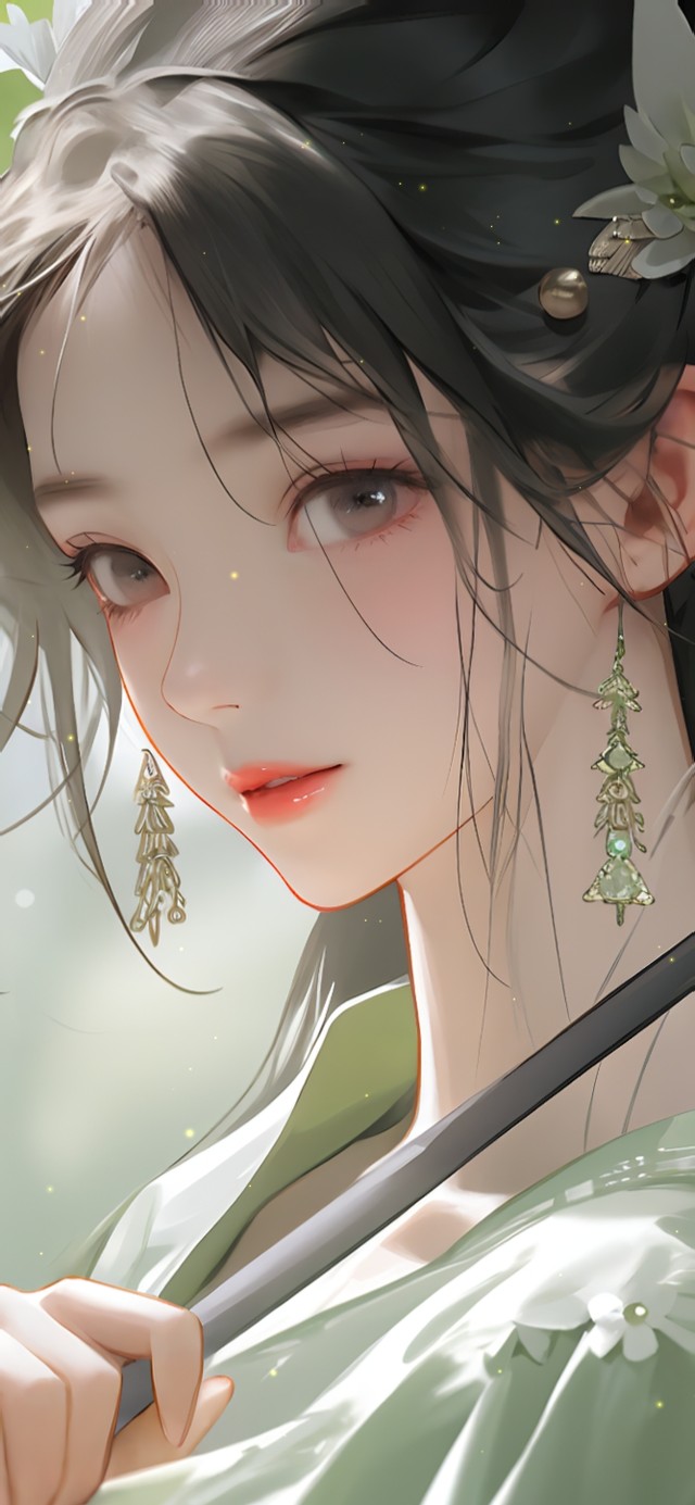 古风撑伞少女