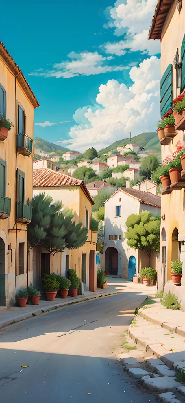 意大利小镇街道