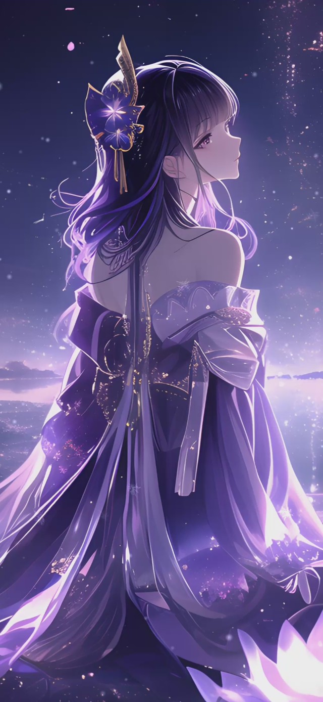 二次元荷花女孩