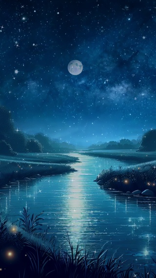 浪漫夜空