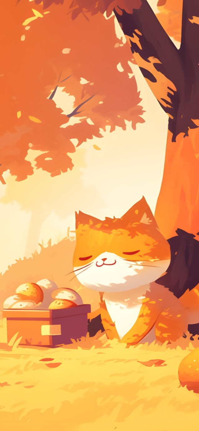 猫猫的秋日午后