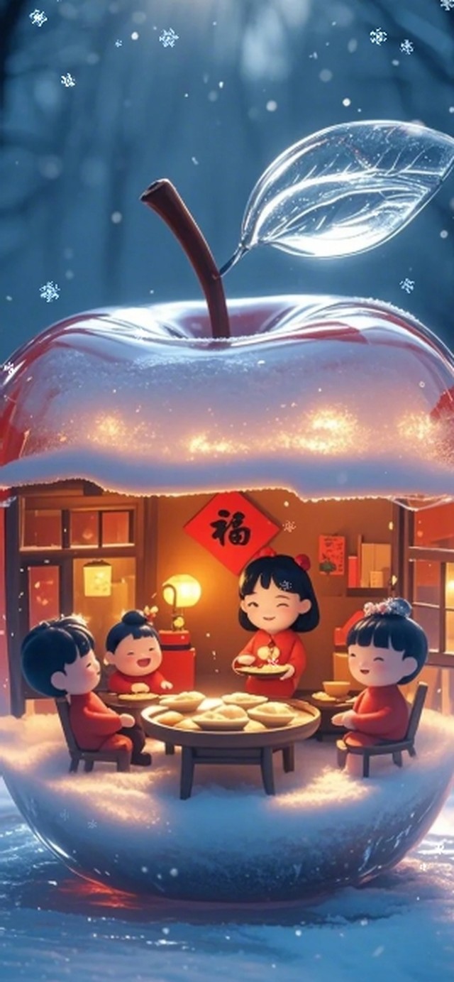 一家人平安过节