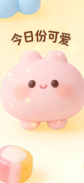 超可爱糯呼呼的糖果萌