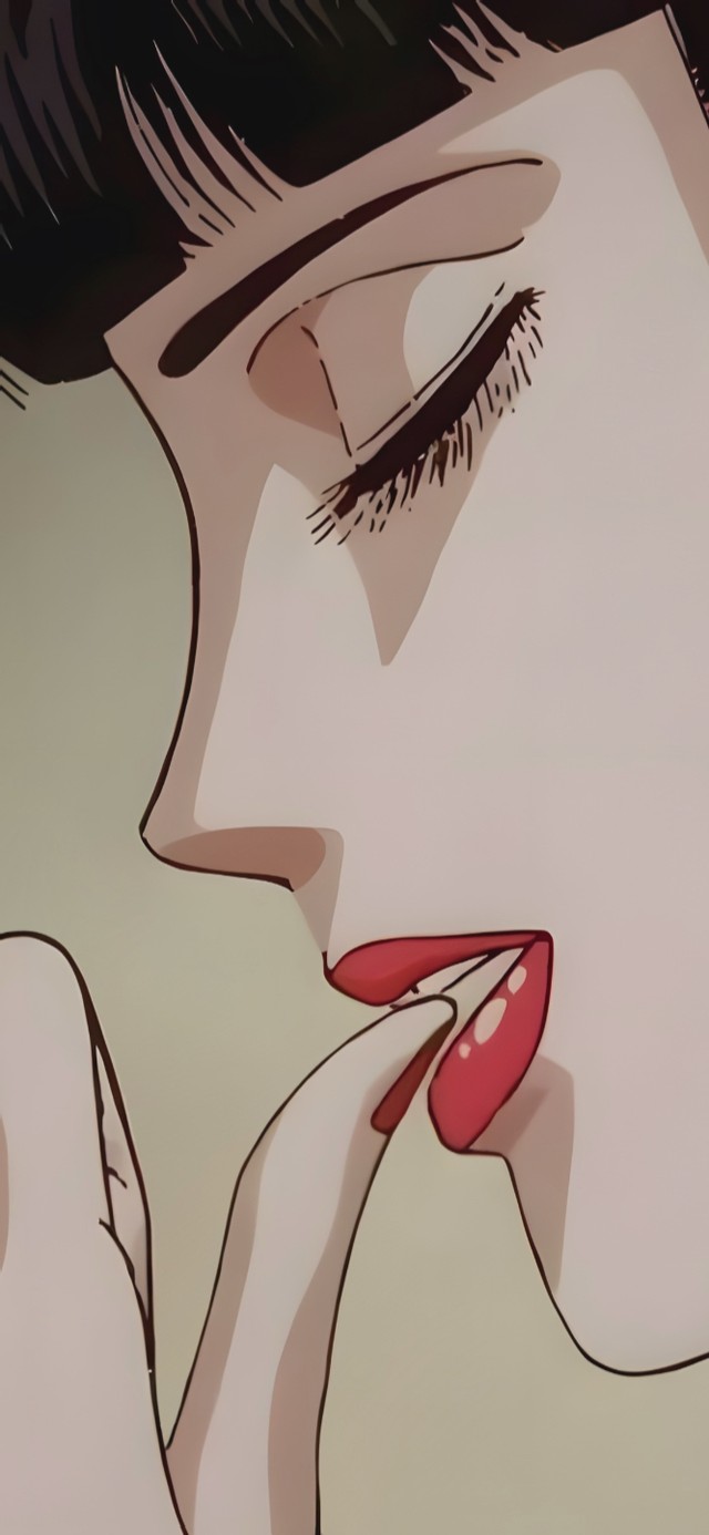 魅惑风 咬指甲的女郎