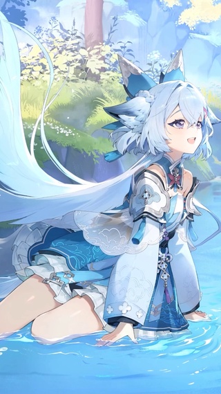 可爱小女孩