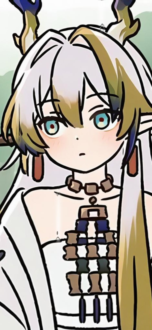 明日方舟黍呆萌年限手绘风3雨景