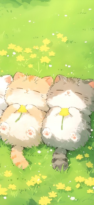 三只小猫