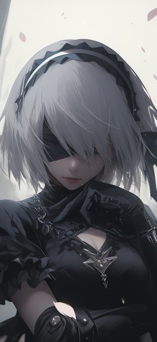 暗黑系尼尔少女