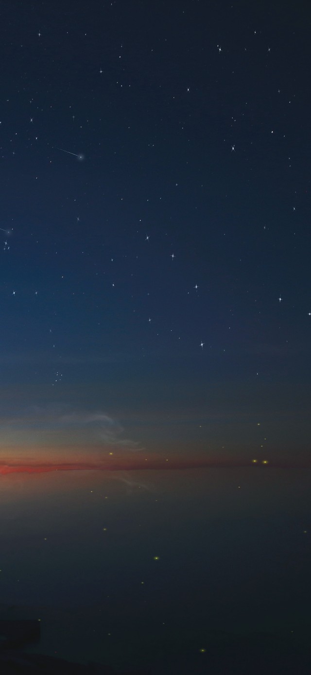 5K 唯美星空海天一线