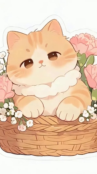 菜篮子猫咪