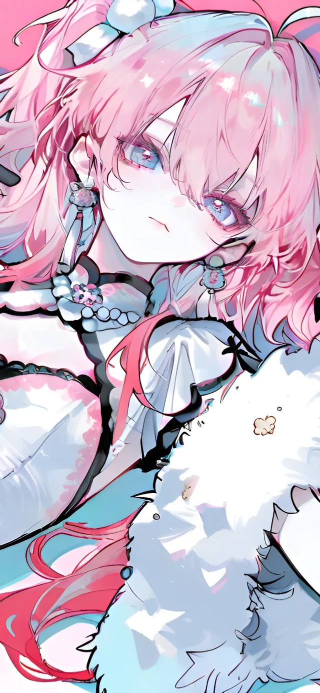 丹瑾-粉发旗袍美女