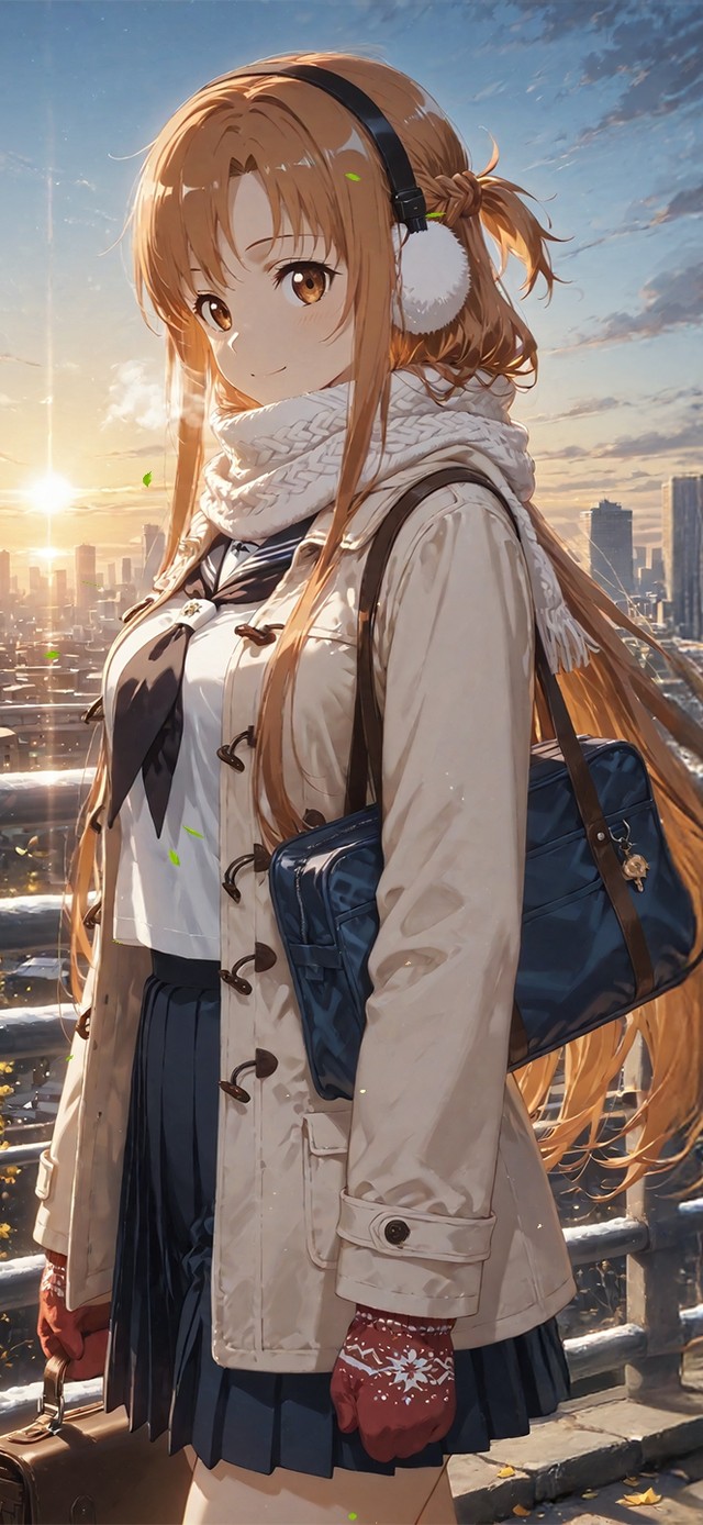 唯美城市少女