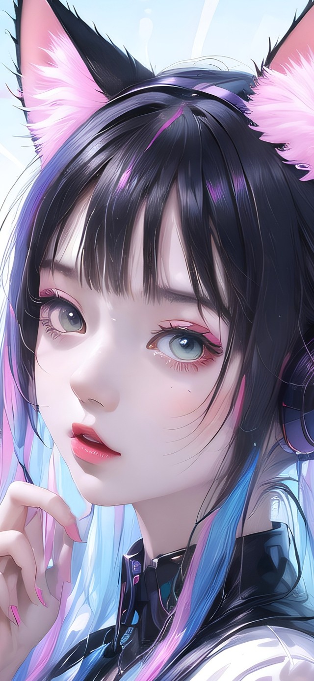 4k超萌兽耳女孩