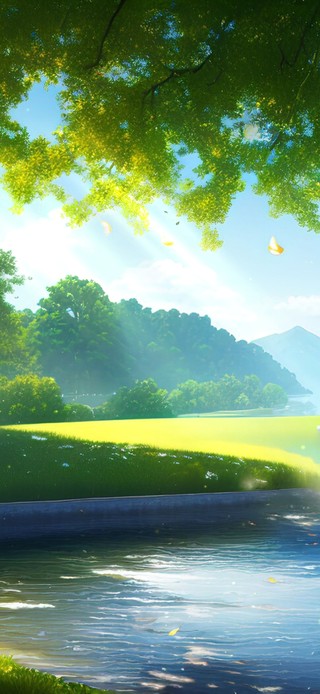 4K治愈护眼公园风景