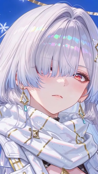 雪境清纯少女莫宁