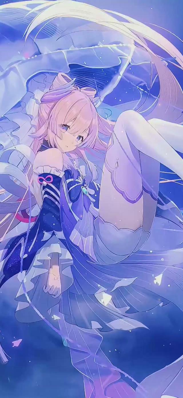 二次元可爱美女4K动态壁纸