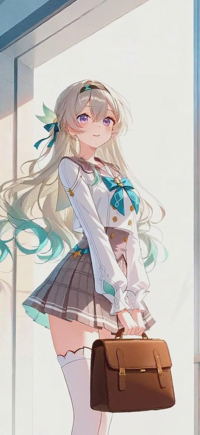 清纯甜美系学院女孩