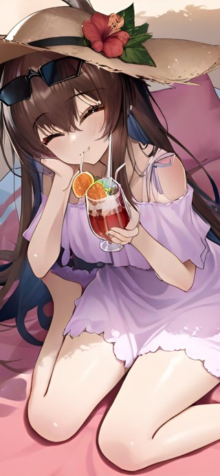 海边泳装少女-阿米娅