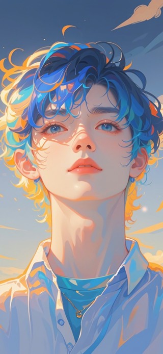 4K 浪漫梦幻男生