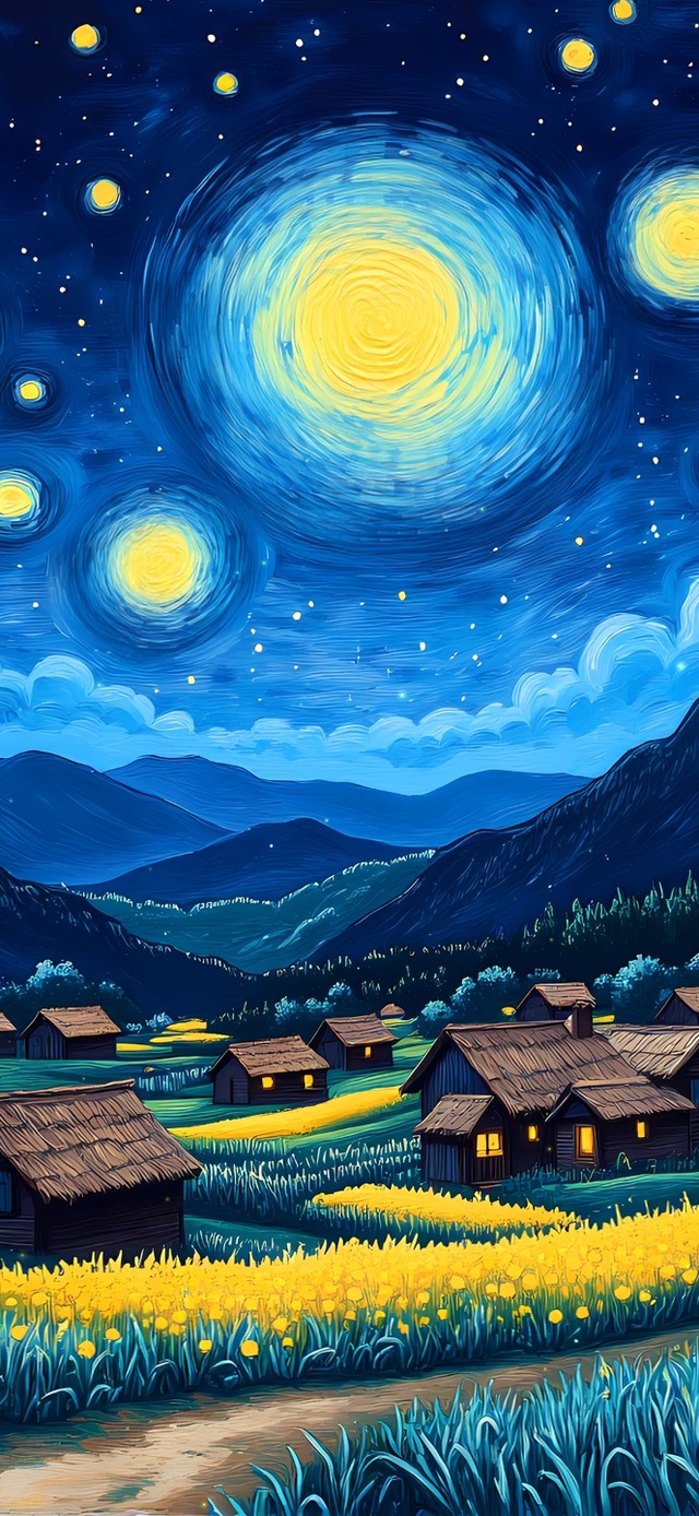 梵高的星空
