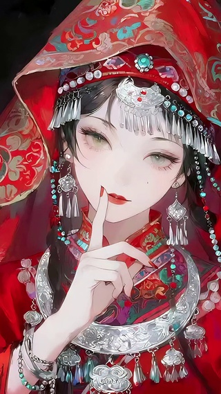 祈福的苗疆新娘