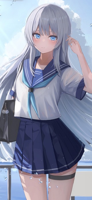 4K清纯JK制服学妹