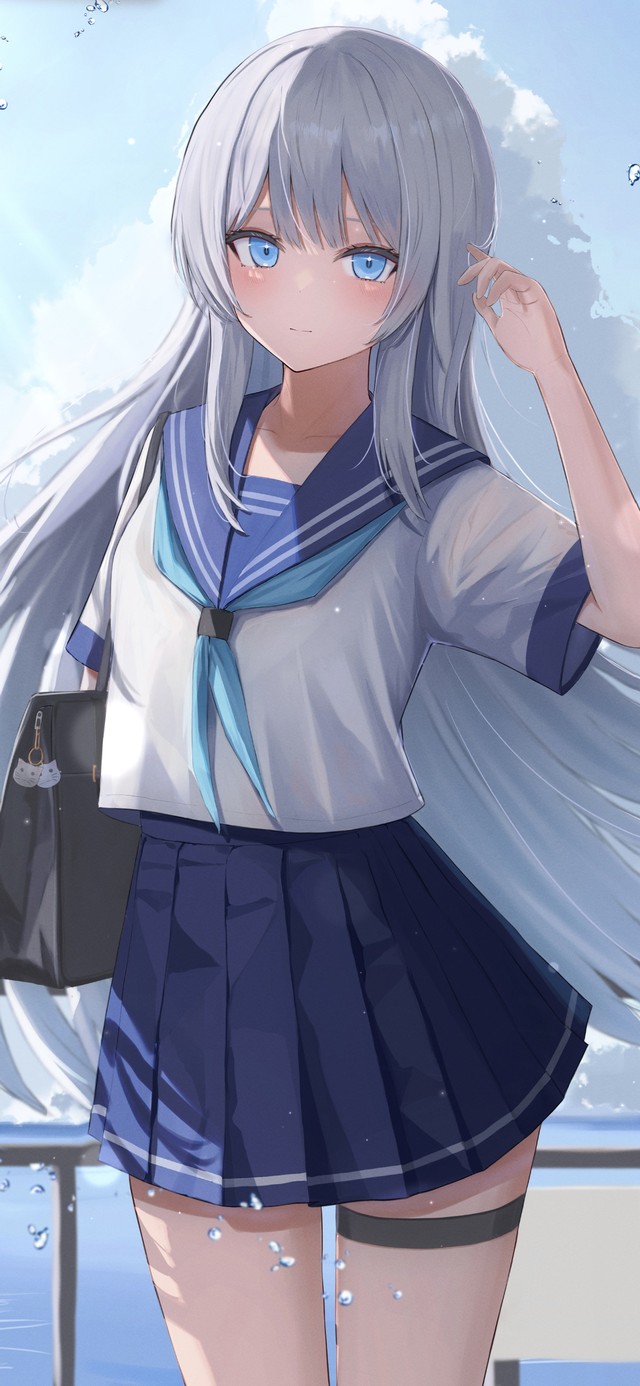 4K清纯JK制服学妹