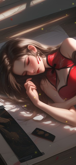 鬓畔余香悄然与春风相遇