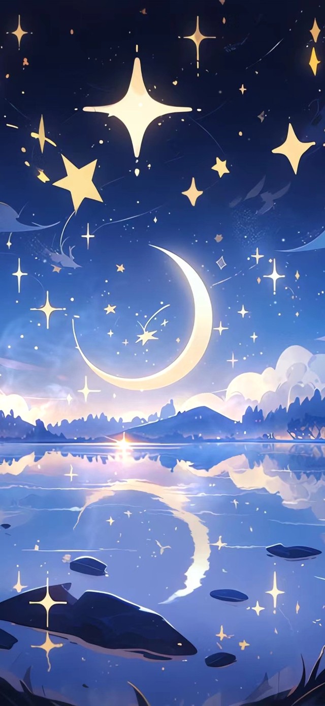 星空月色