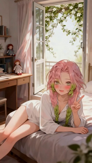 卧室少女：甘露寺蜜璃