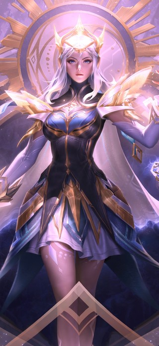 原创美女骑士动态壁纸