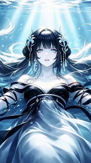 深海浮光古风少女